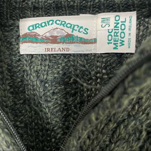 AranCrafts Irish wool sweater - Picture 3 of 5